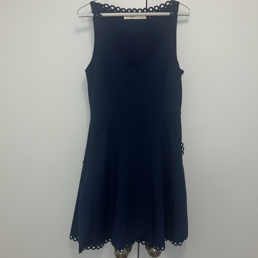 Bright navy blue Susan Monaco dress